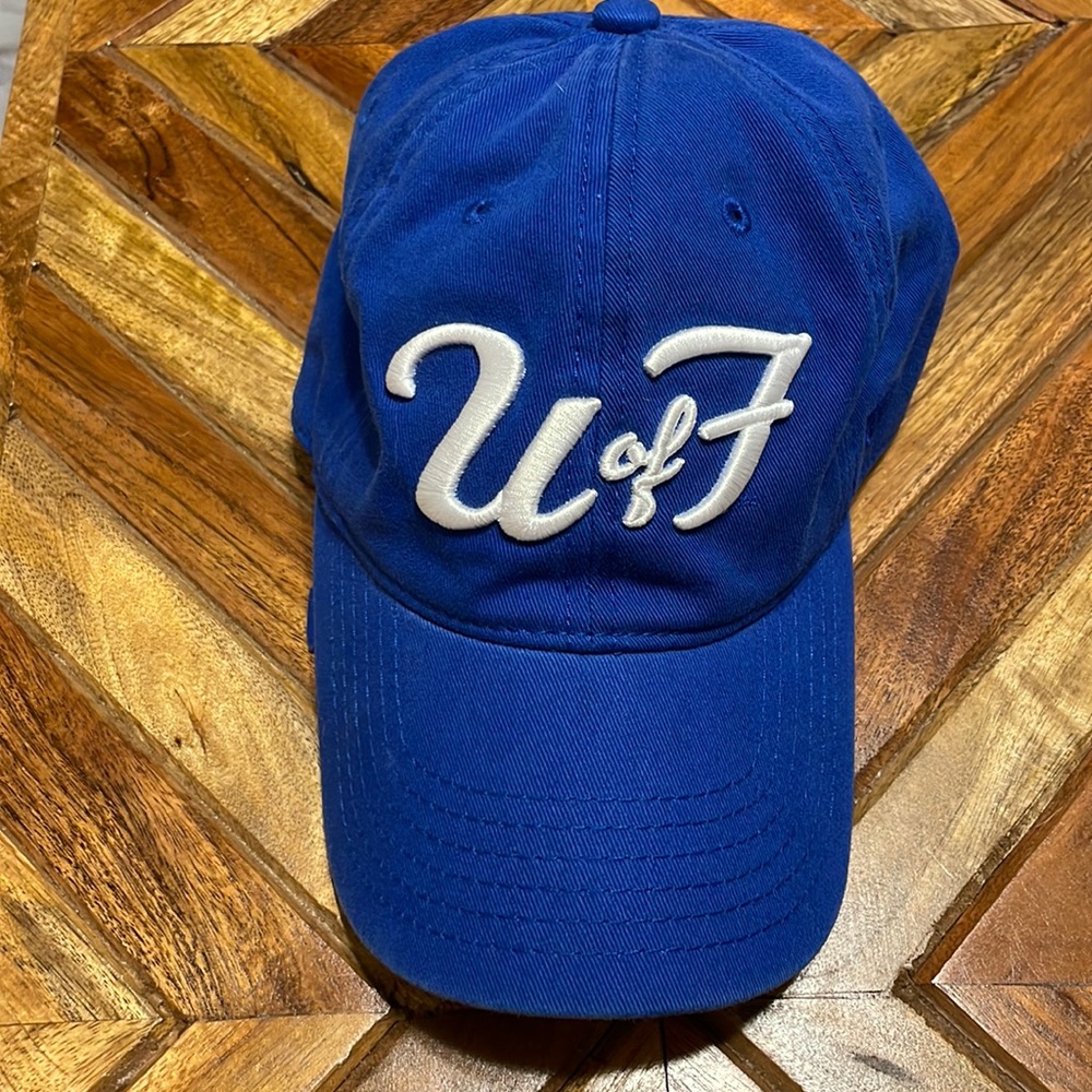 University of Florida blue and white adjustable ball cap